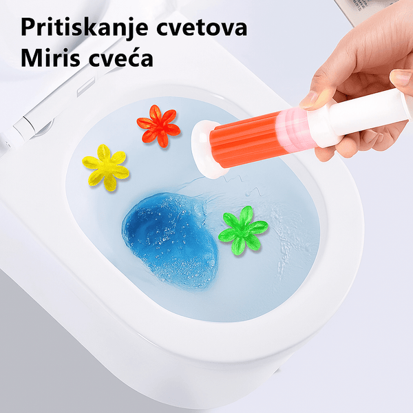 Toilet Stamp - Cvetni pečat osveživač WC šolje - Topopusti