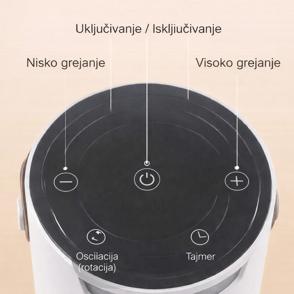 Toranj Grejalica 2000W - Topopusti