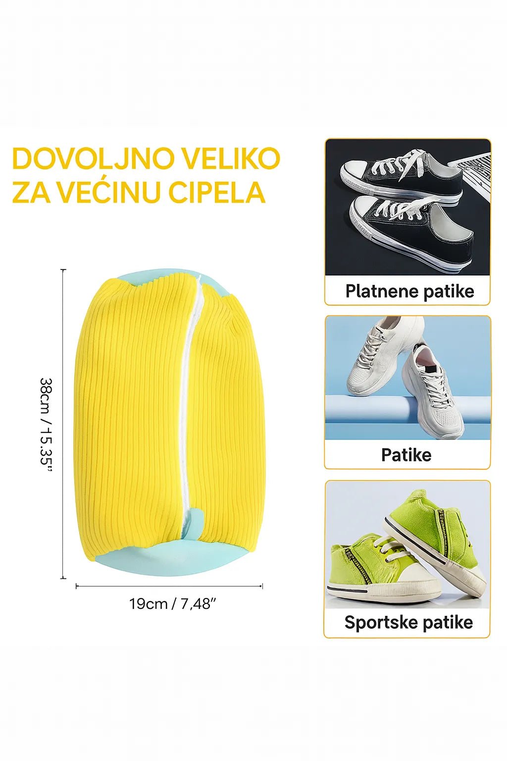 Torba za pranje patika u mašini — SoftWash - Topopusti