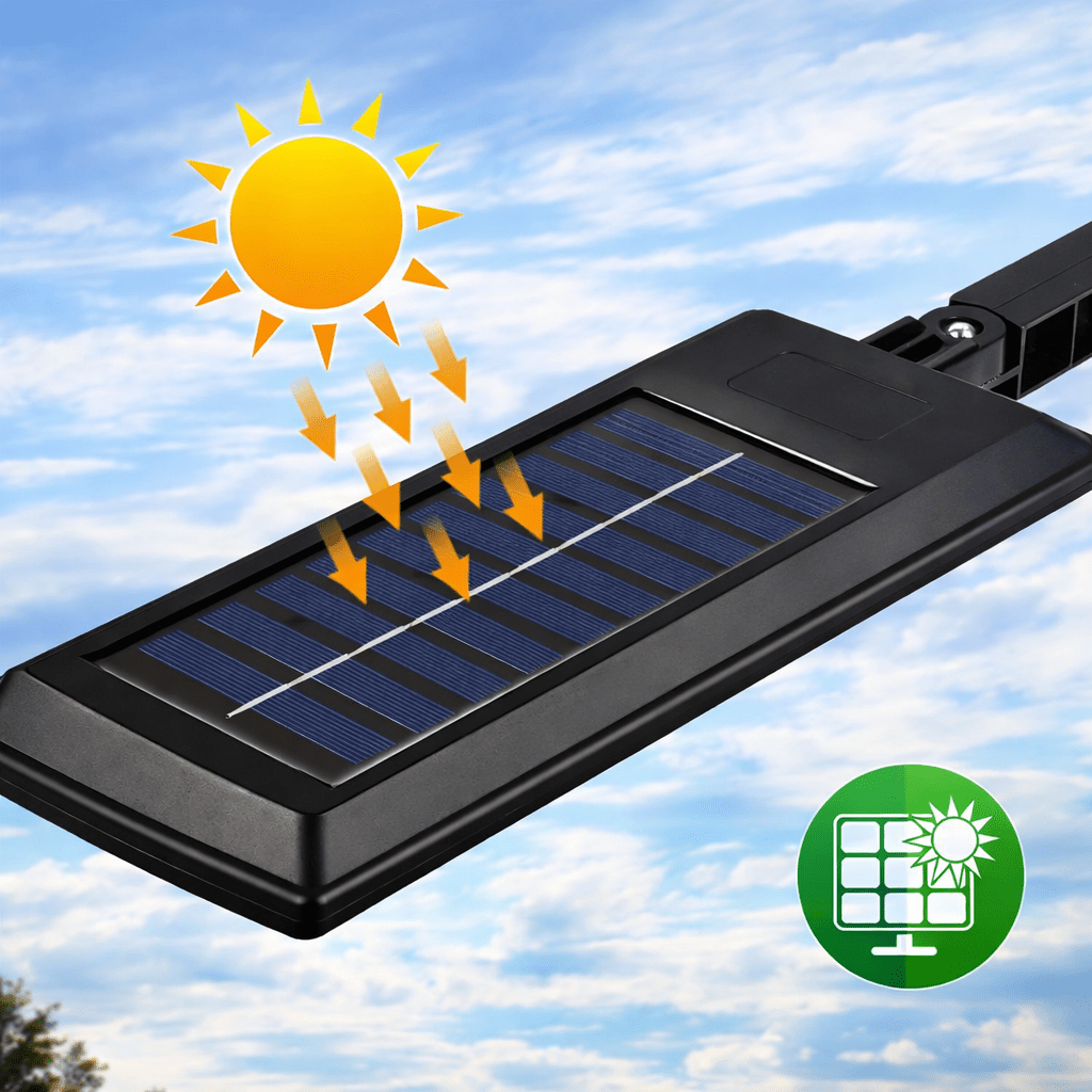 Ulični Solarni Projektor Lampa 8000Lumena - Topopusti