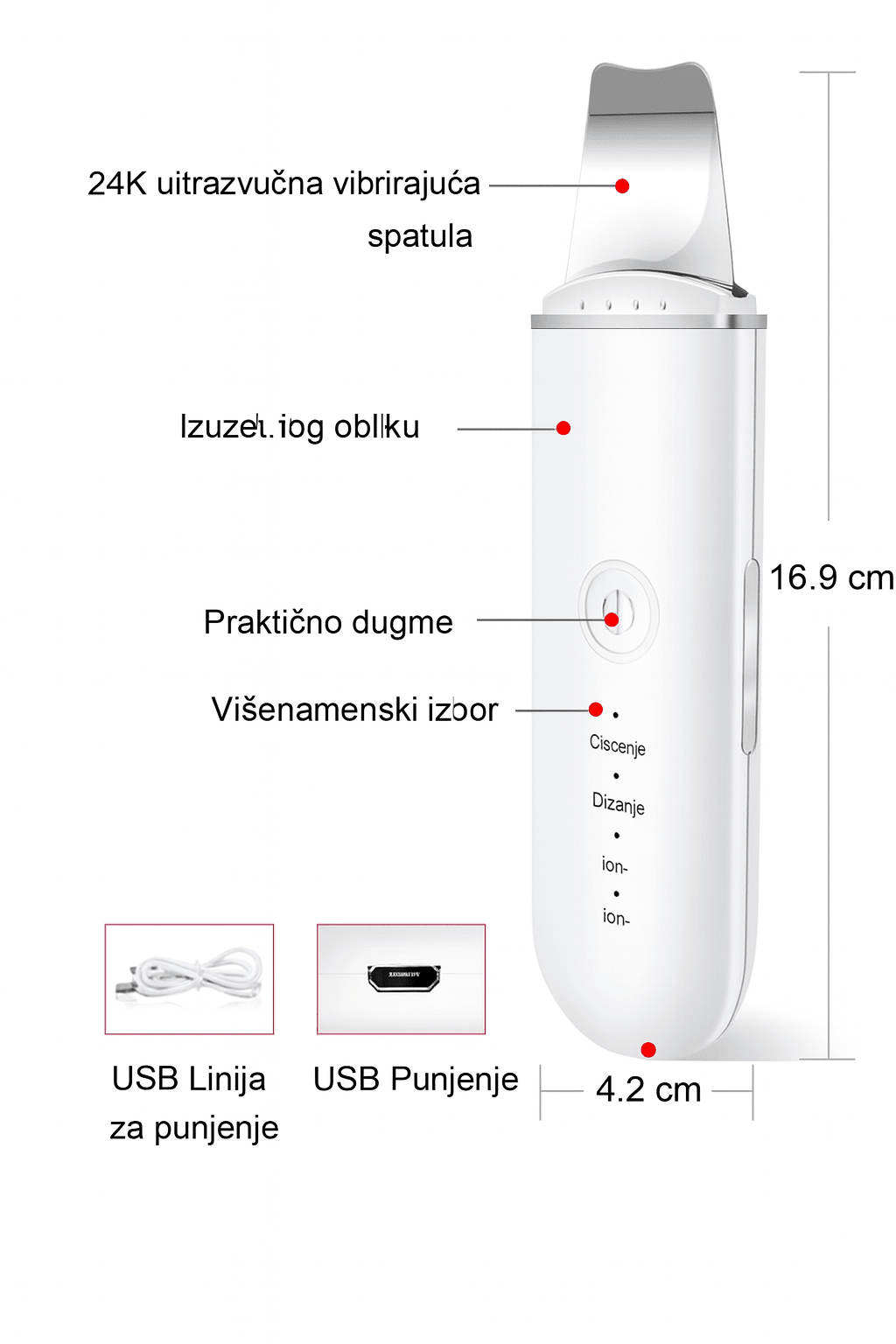 Ultrazvučna Spatula - Topopusti