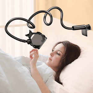 Univerzalni 360° Rotirajući Fleksibilni Držač za Telefon i Tablet – Spiralna Baza sa Stegom do 8cm - Topopusti