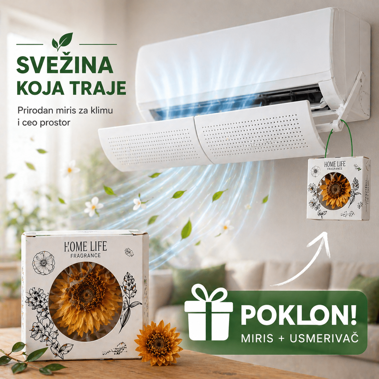 Usmerivač vazduha + Osvežiač - Topopusti