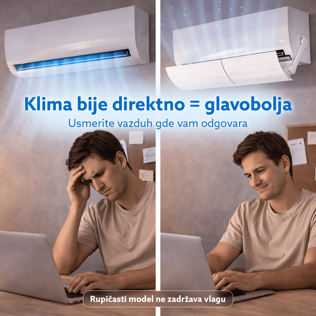 Usmerivač vazduha za klima uređaje, rupičasti model protiv kondenzacije - Topopusti