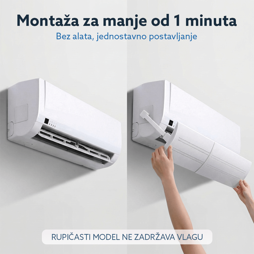 Usmerivač vazduha za klima uređaje, rupičasti model protiv kondenzacije - Topopusti