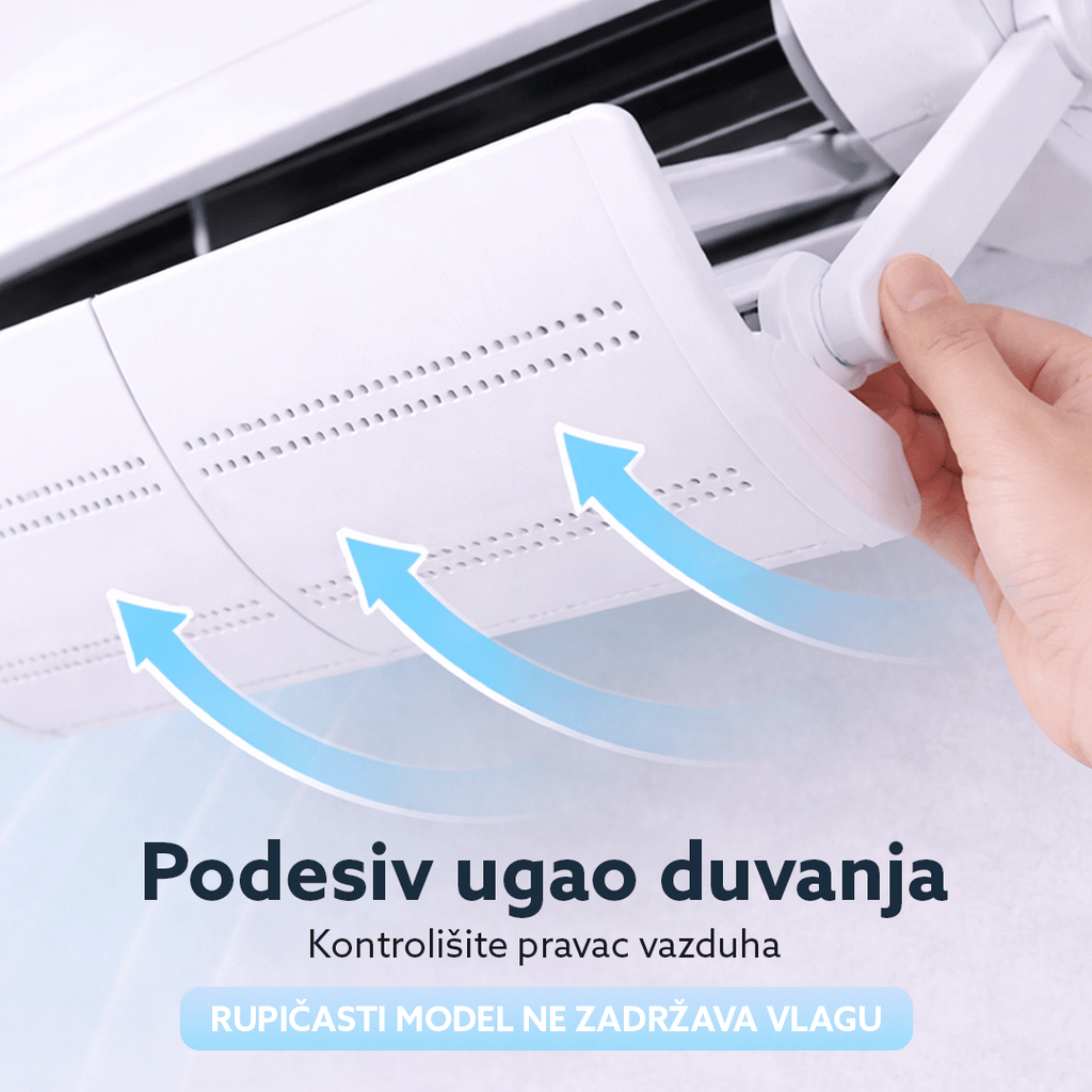 Usmerivač vazduha za klima uređaje, rupičasti model protiv kondenzacije - Topopusti