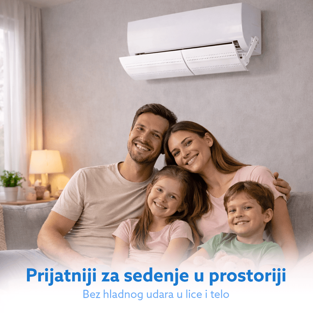 Usmerivač vazduha za klima uređaje, rupičasti model protiv kondenzacije - Topopusti