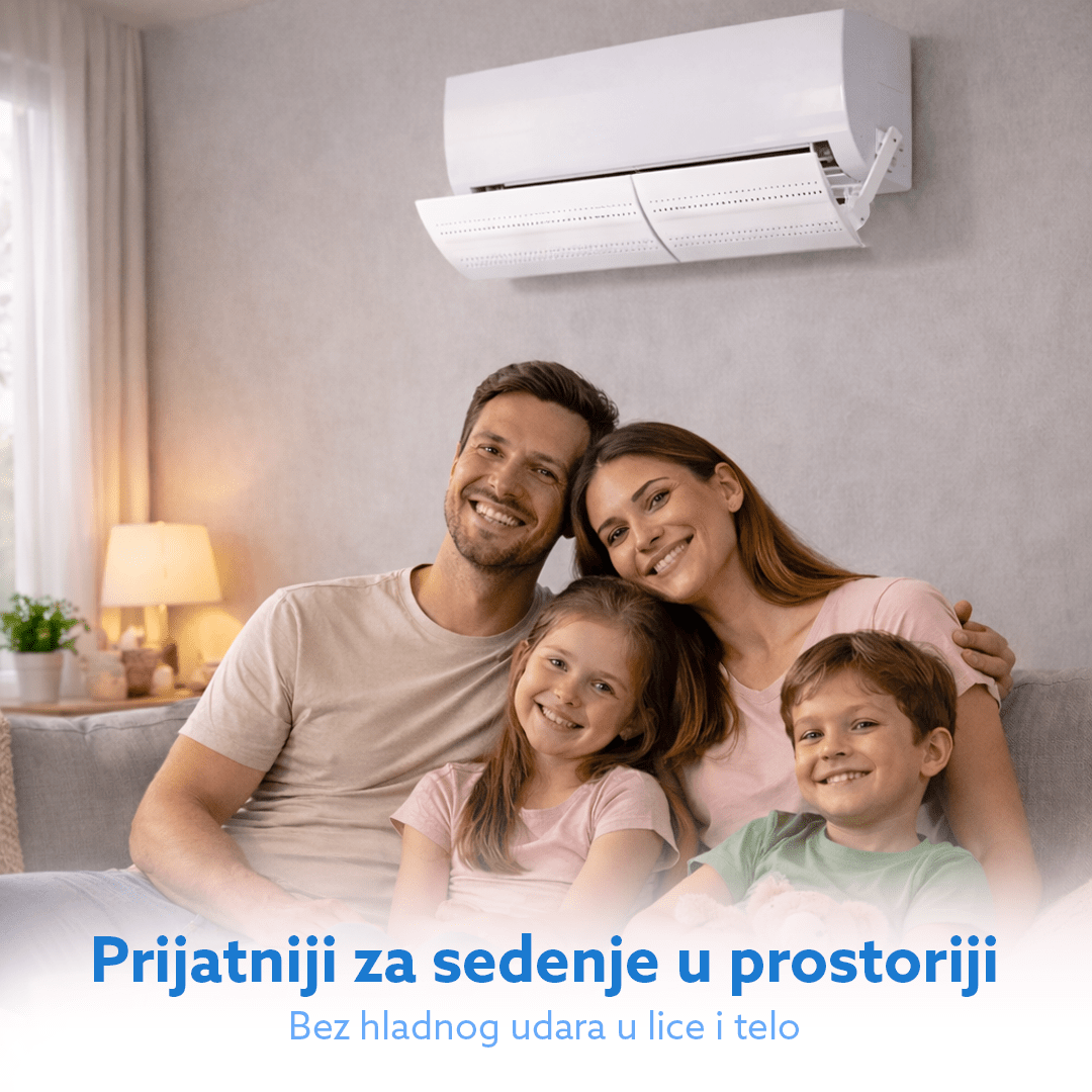 Usmerivač vazduha za klima uređaje, rupičasti model protiv kondenzacije - Topopusti