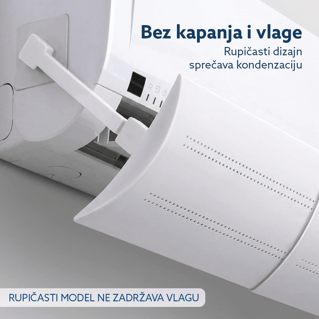 Usmerivač vazduha za klima uređaje, rupičasti model protiv kondenzacije - Topopusti