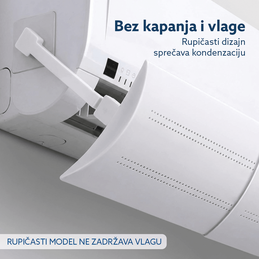 Usmerivač vazduha za klima uređaje, rupičasti model protiv kondenzacije - Topopusti