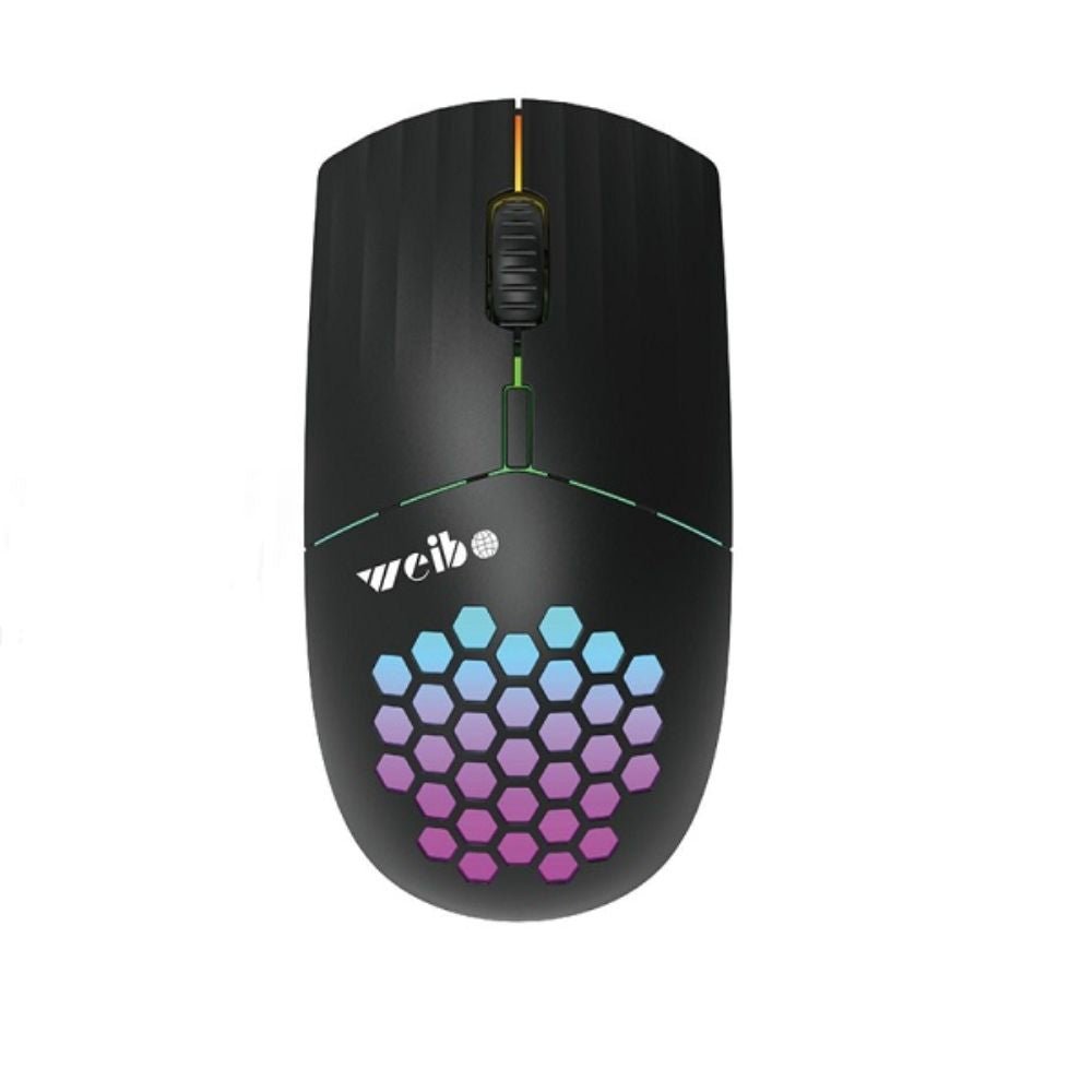 Weibo W06 Bežični Bluetooth Miš – Tihi Klik, Punjiv, 2.4GHz + BT Dual Mode, 1000–3200 DPI - Topopusti