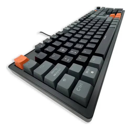 Weibo WB - 555 Mehanička Gaming Tastatura RGB – Red Switch, Full Size, USB, QWERTY - Topopusti