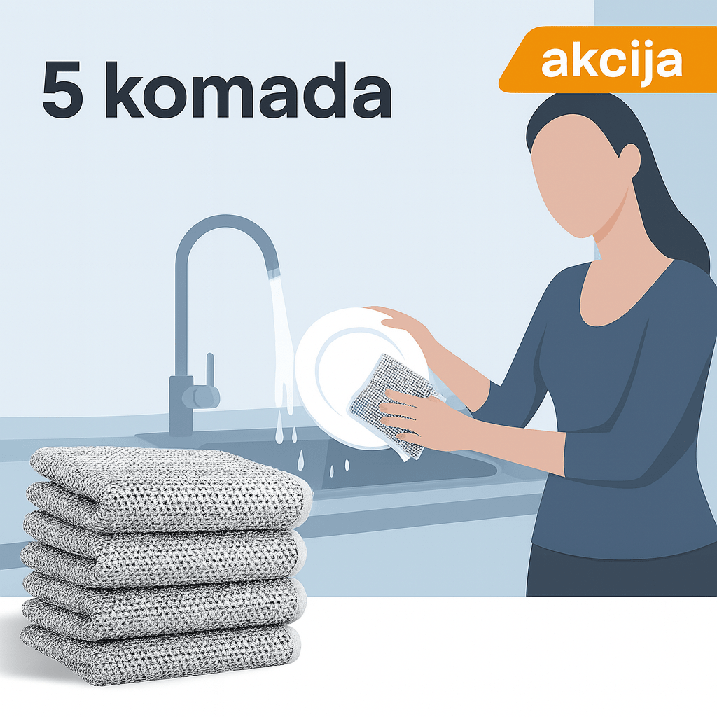 Žičana Krpa (5 komada) - Topopusti