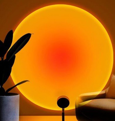 SunSet Lampa sa efektom zalaska sunca - Topopusti